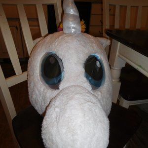 Plush Unicorn Full Head Mask